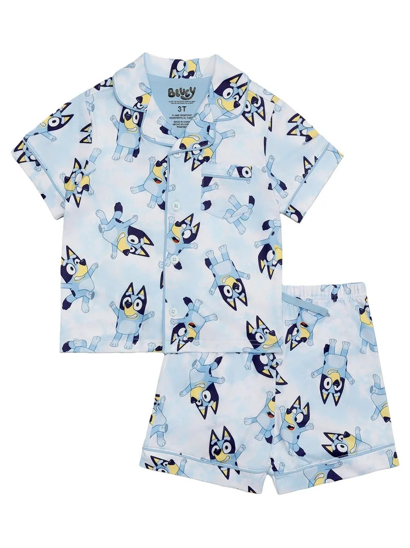 Character Toddler Girl Super Soft Pajama Coat Set, 2-Piece, Sizes 2T-5T | Walmart (US)