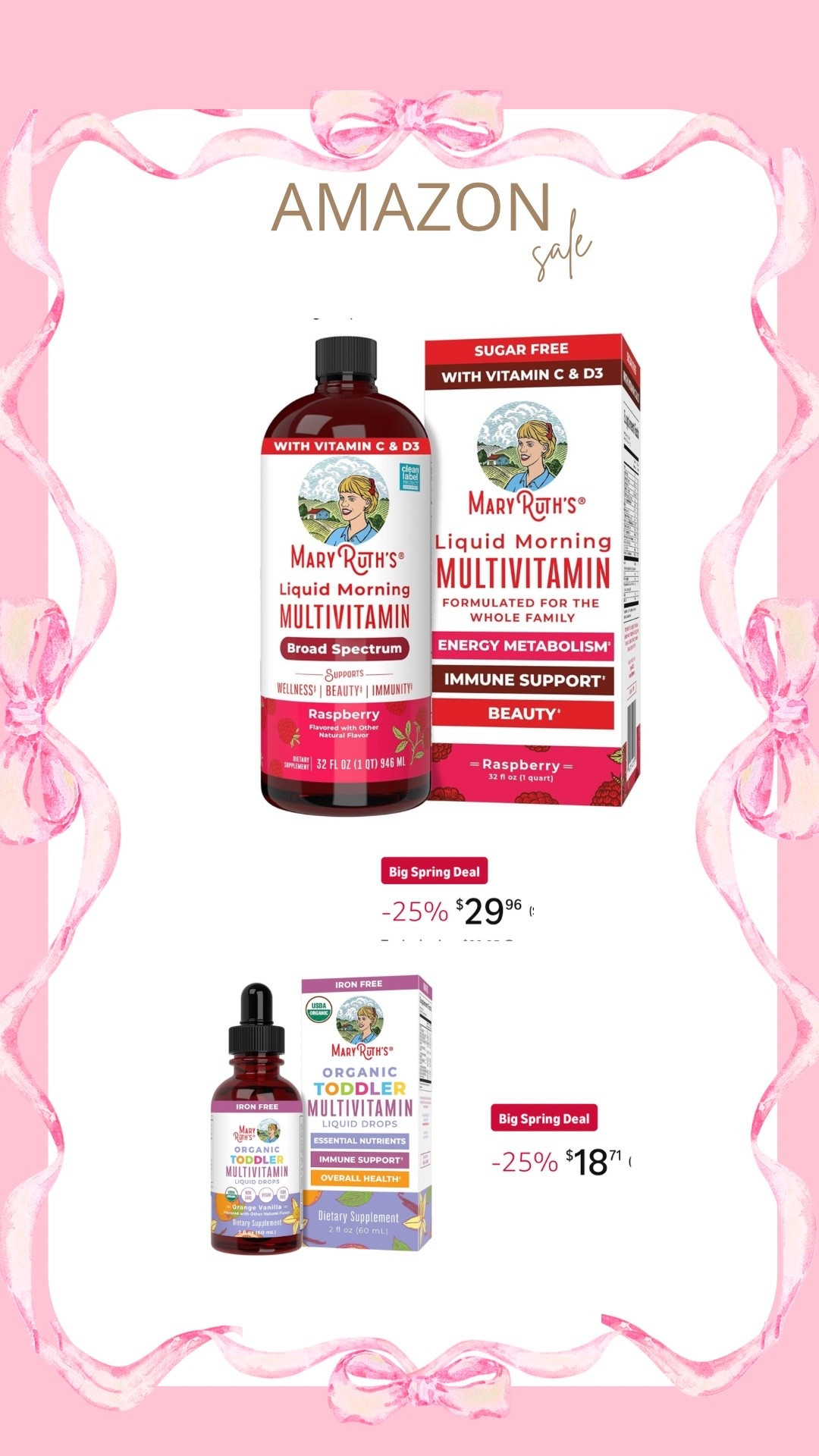 Mary ruth vitamins, amazon spring sale

#LTKSaleAlert #LTKBeauty