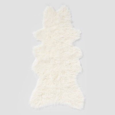 Faux Fur Sheepskin Throw Blanket - Threshold™ | Target