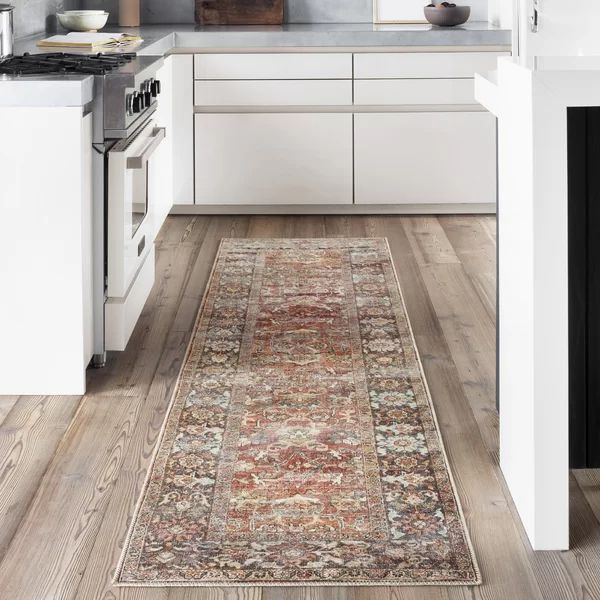 Wicksham Persian Inspired Spice Area Rug | Wayfair North America