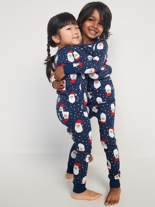 Unisex Matching Santa Claus Snug-Fit Pajama Set for Toddler | Old Navy (US)