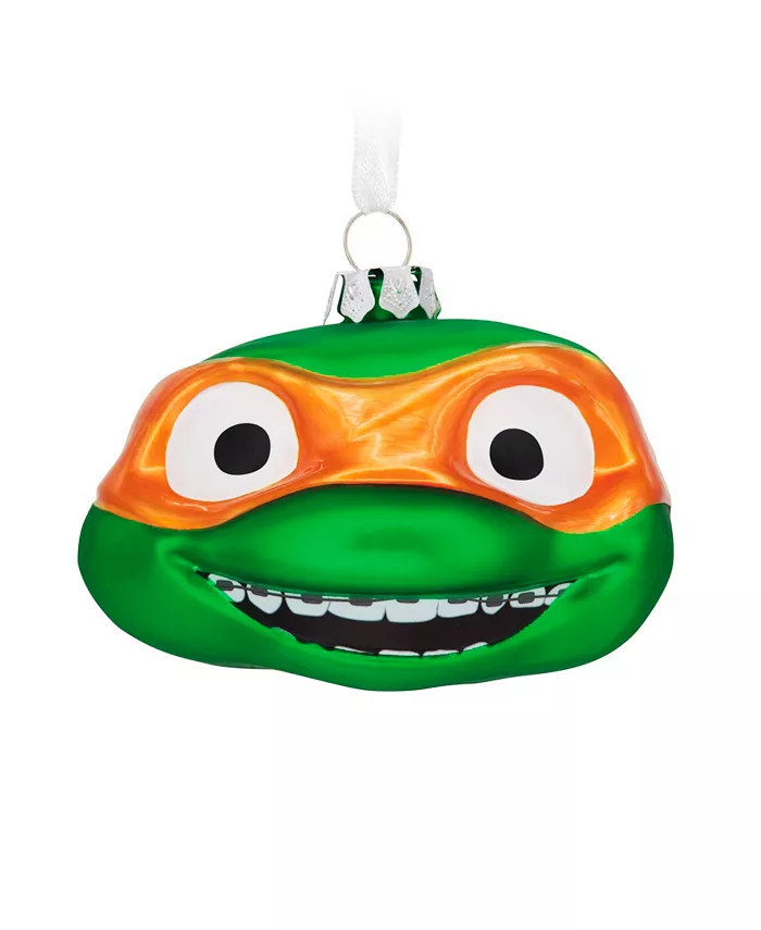 Christmas Ornament Teenage Mutant Ninja Turtles - Mutant Mayhem Michelangelo Blown Glass | Macy's