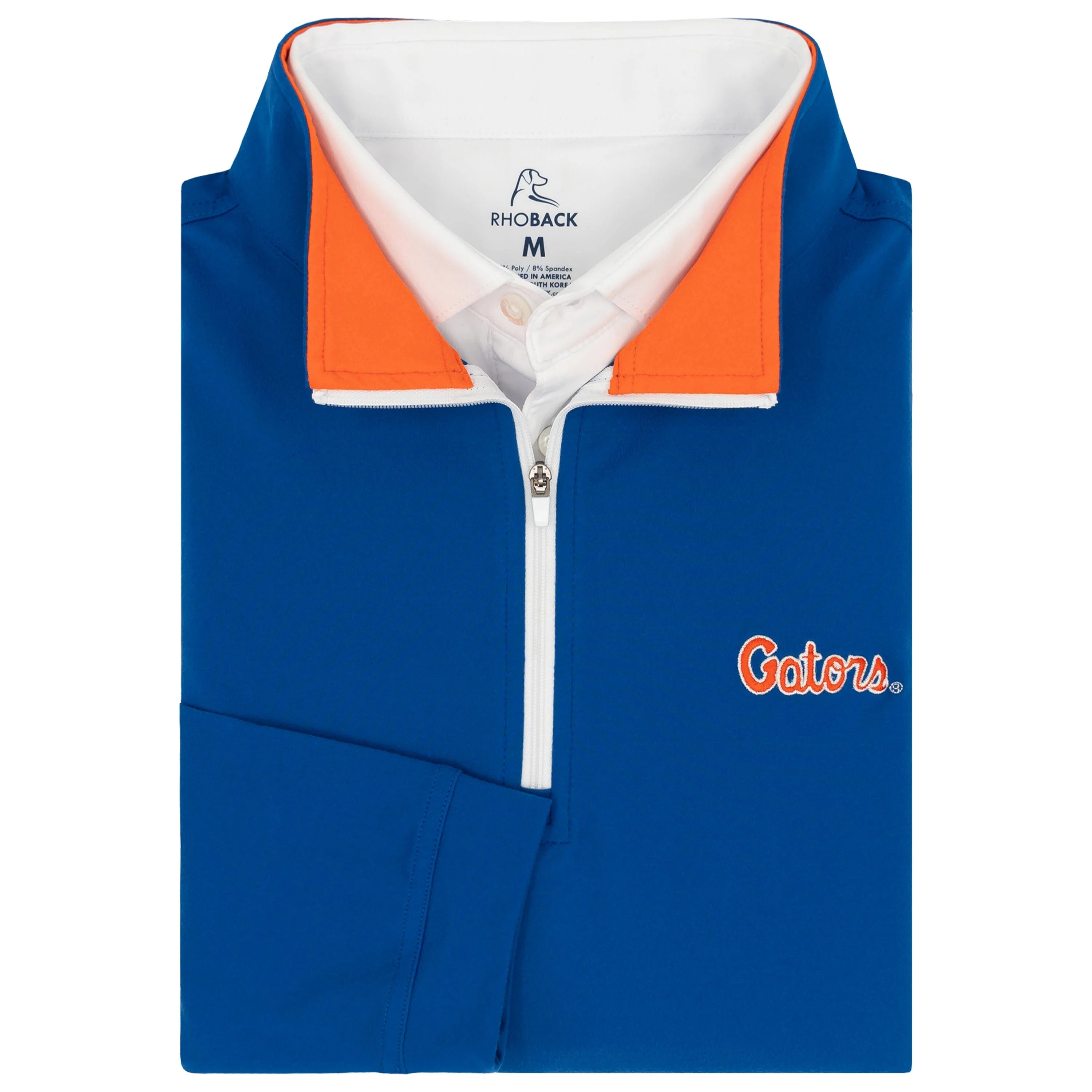 Solid Collegiate Q-Zip - Florida | RHOBACK
