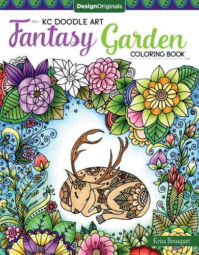 KC Doodle Art Fantasy Garden Coloring Book | Amazon (US)