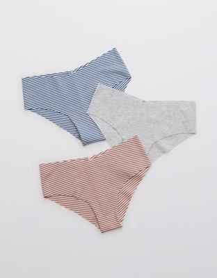 Aerie No Show Cotton Cheeky Underwear 3-Pack | American Eagle Outfitters (US & CA)