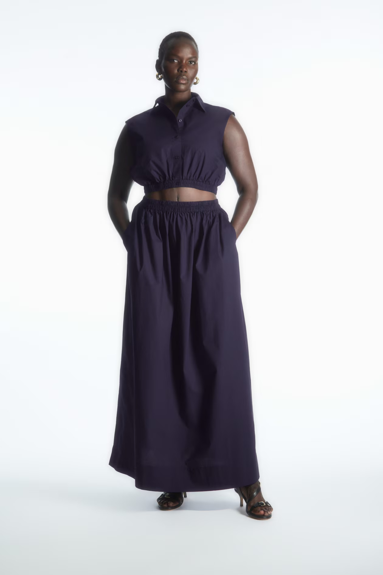 VOLUMINOUS GATHERED MAXI SKIRT | COS (AU)