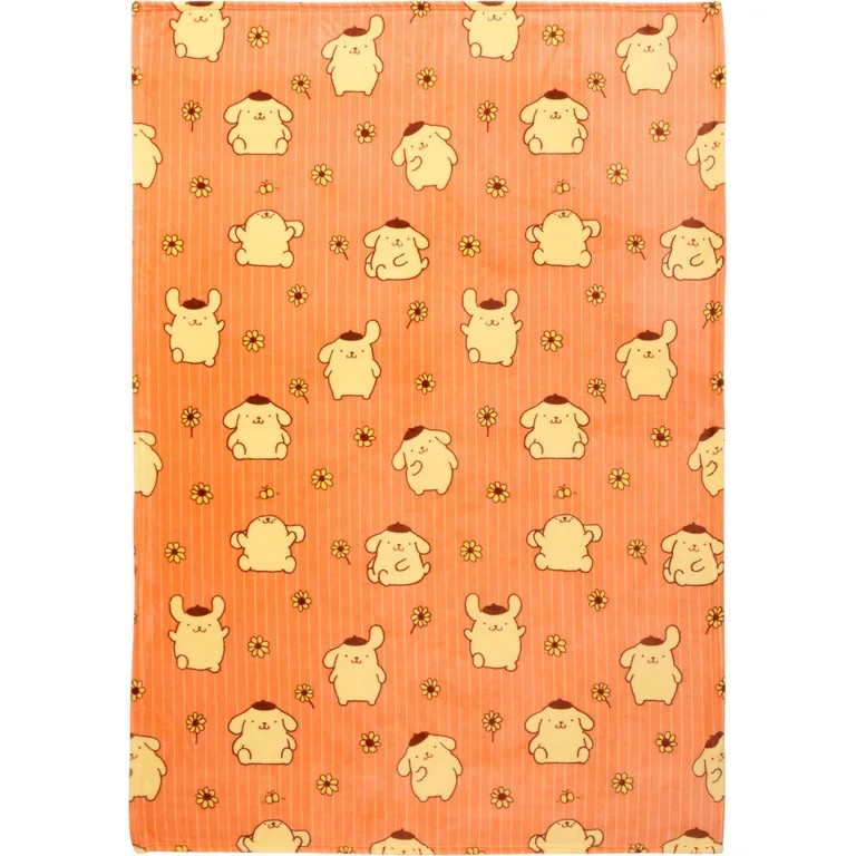 Pompompurin Summerween Silky Soft Plush Oversized Throw Blanket, 50 x 70 | Walmart (US)