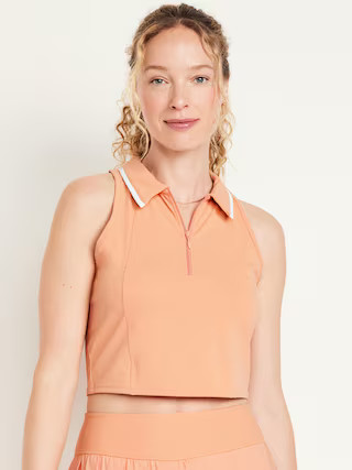PowerSoft Crop Polo | Old Navy (US)