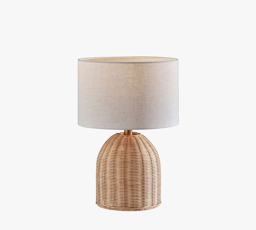 Braxton Rattan Table Lamp | Pottery Barn (US)