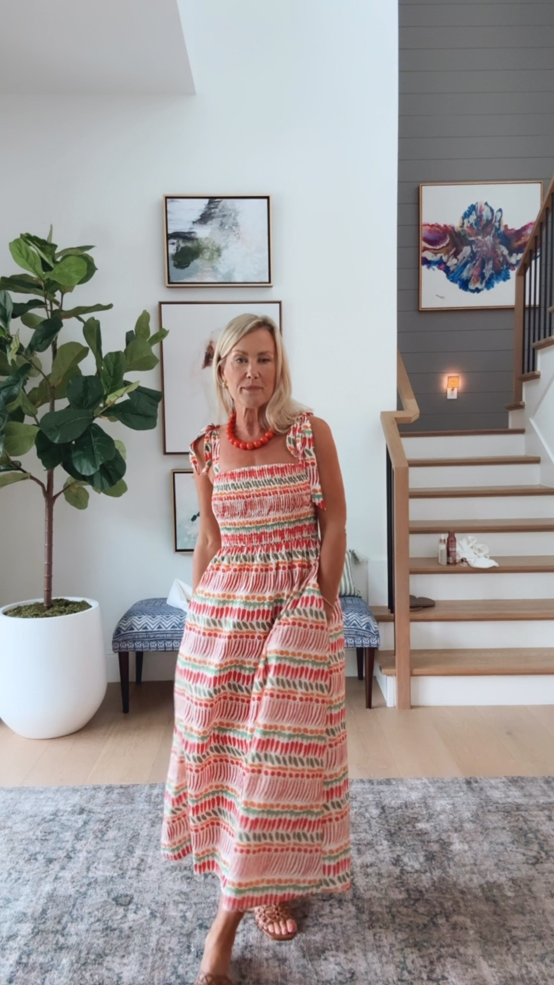 How darling is this one? Love the fit and pattern of this dress!

#LTKootd #LTKSeasonal #LTKOver40