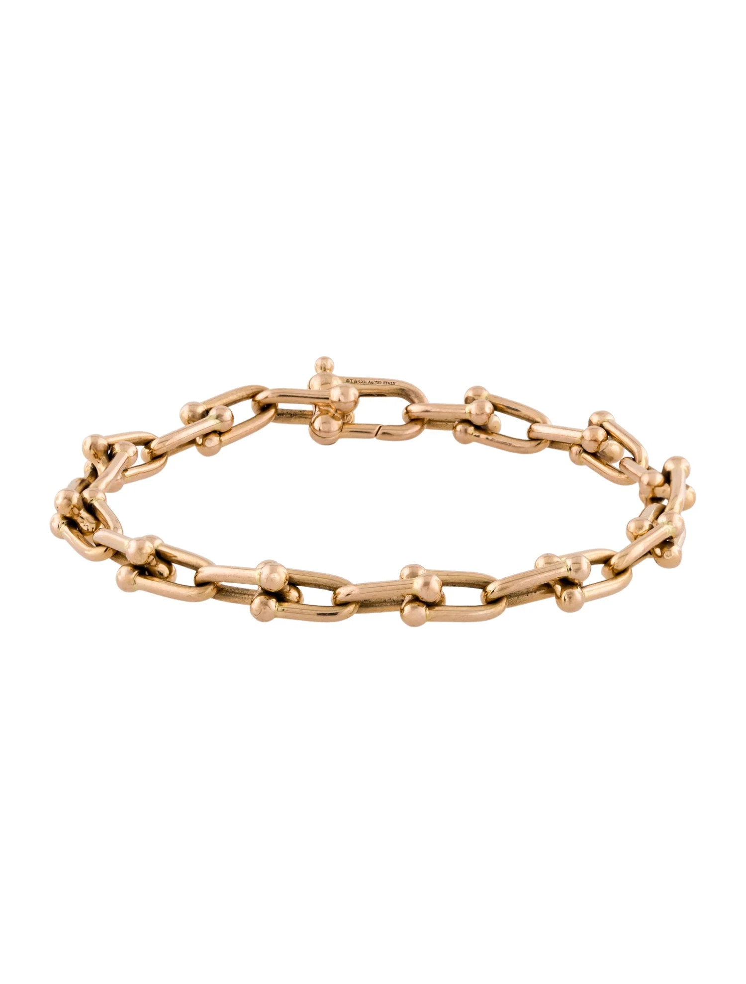 18K Small Hardwear Link Bracelet | The RealReal