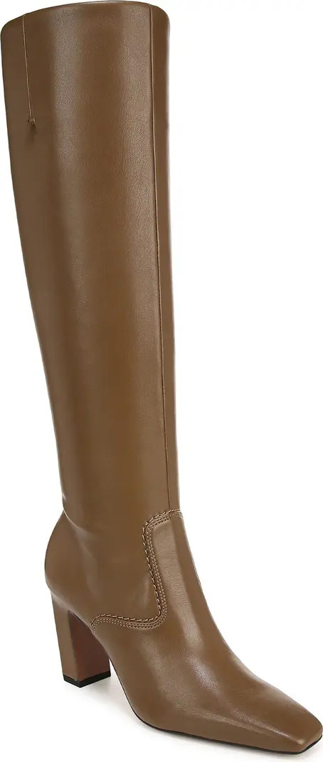 Bowman Snakeskin Embossed Knee High Boot (Women) | Nordstrom