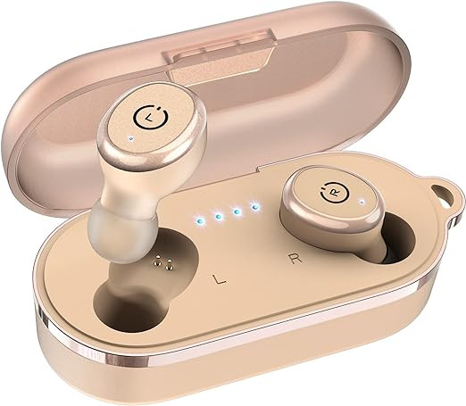 TOZO T10 Bluetooth 5.3 Wireless Earbuds with Wireless Charging Case IPX8 Waterproof Stereo Headph... | Amazon (US)
