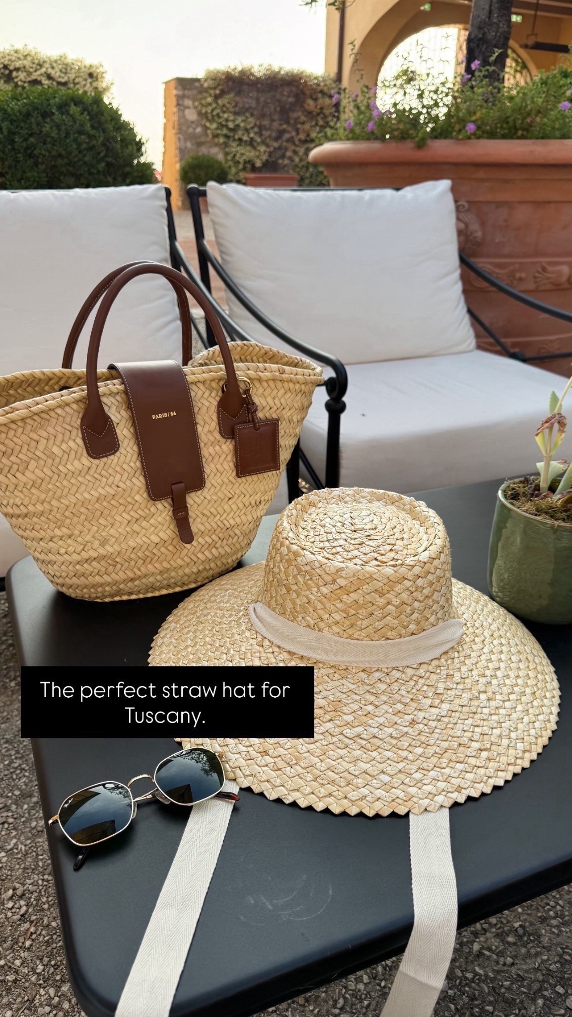 Summer accessories I wore in Italy this summer 
Head scarf 
Stackable bracelet 
Amazon sunnies 
Summer straw bag 
Straw bag 
Kitten sandals 





#LTKU #LTKSeasonal #LTKootd