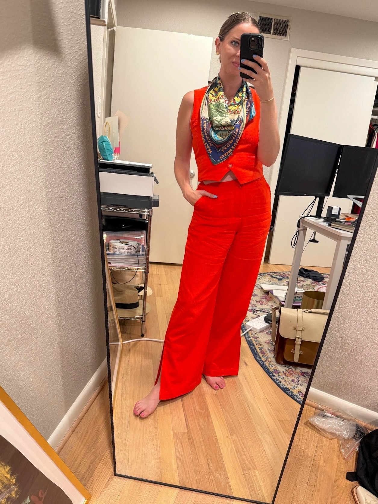 SS2025 
A silk scarf is a MUST for Spring (vintage Lacroix shown)
GB brand linen set

#LTKFindsUnder50 #LTKFindsUnder100 #LTKSeasonal