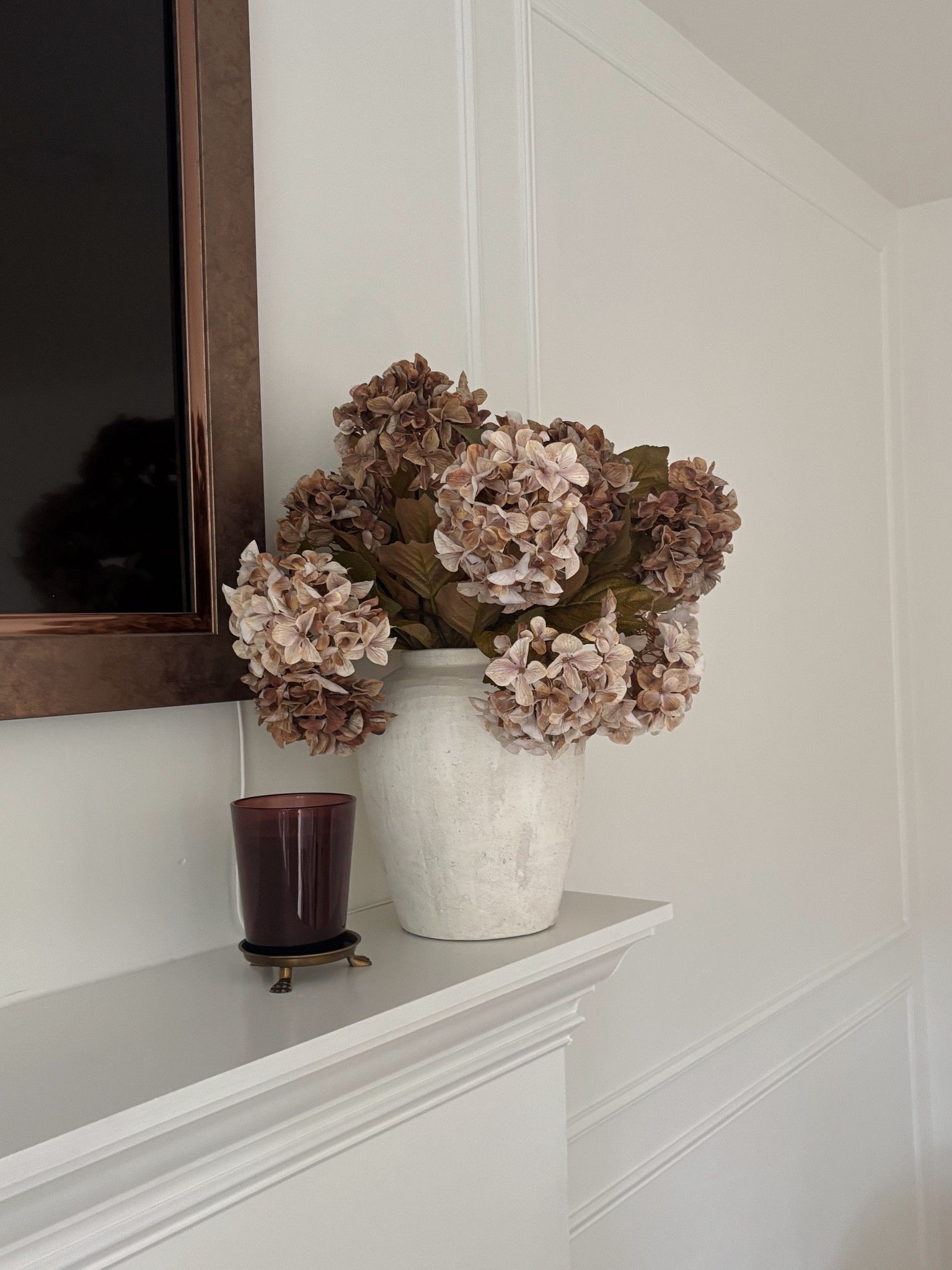 Fall hydrangeas 🤎 im using 2 of the mixed autumn brown ones and 1 of the autumn cream ones!

#LTKHome