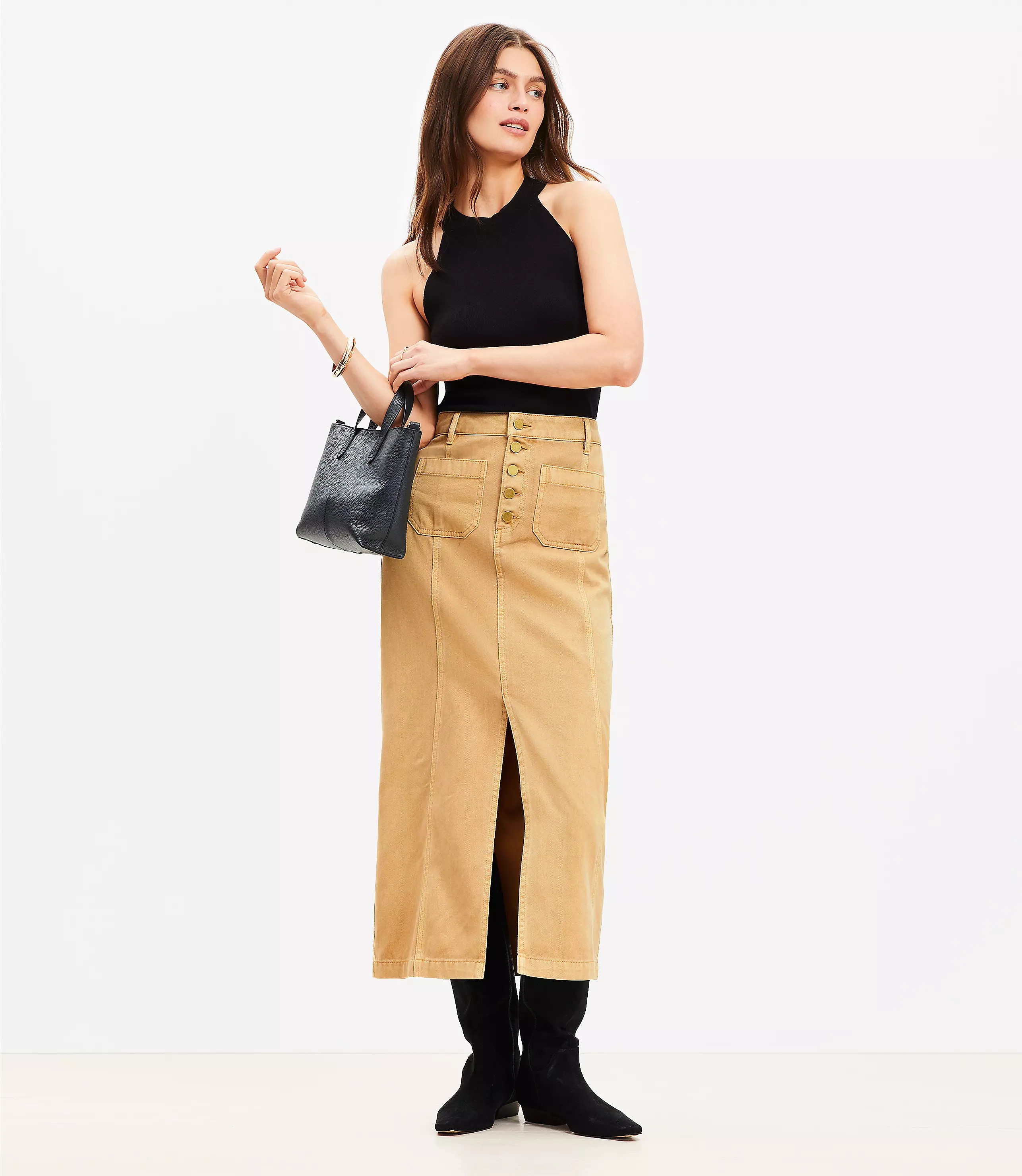 Top review: This is the most awesome fall skirt anywhere.  Love the color, love the fit and love ... | LOFT