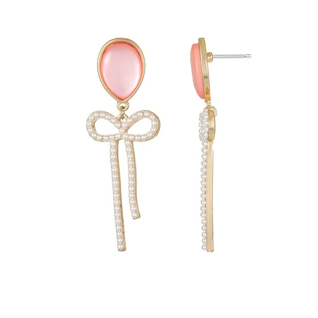 Packed Party Balloon Earrings Pink, 1 Pair | Walmart (US)
