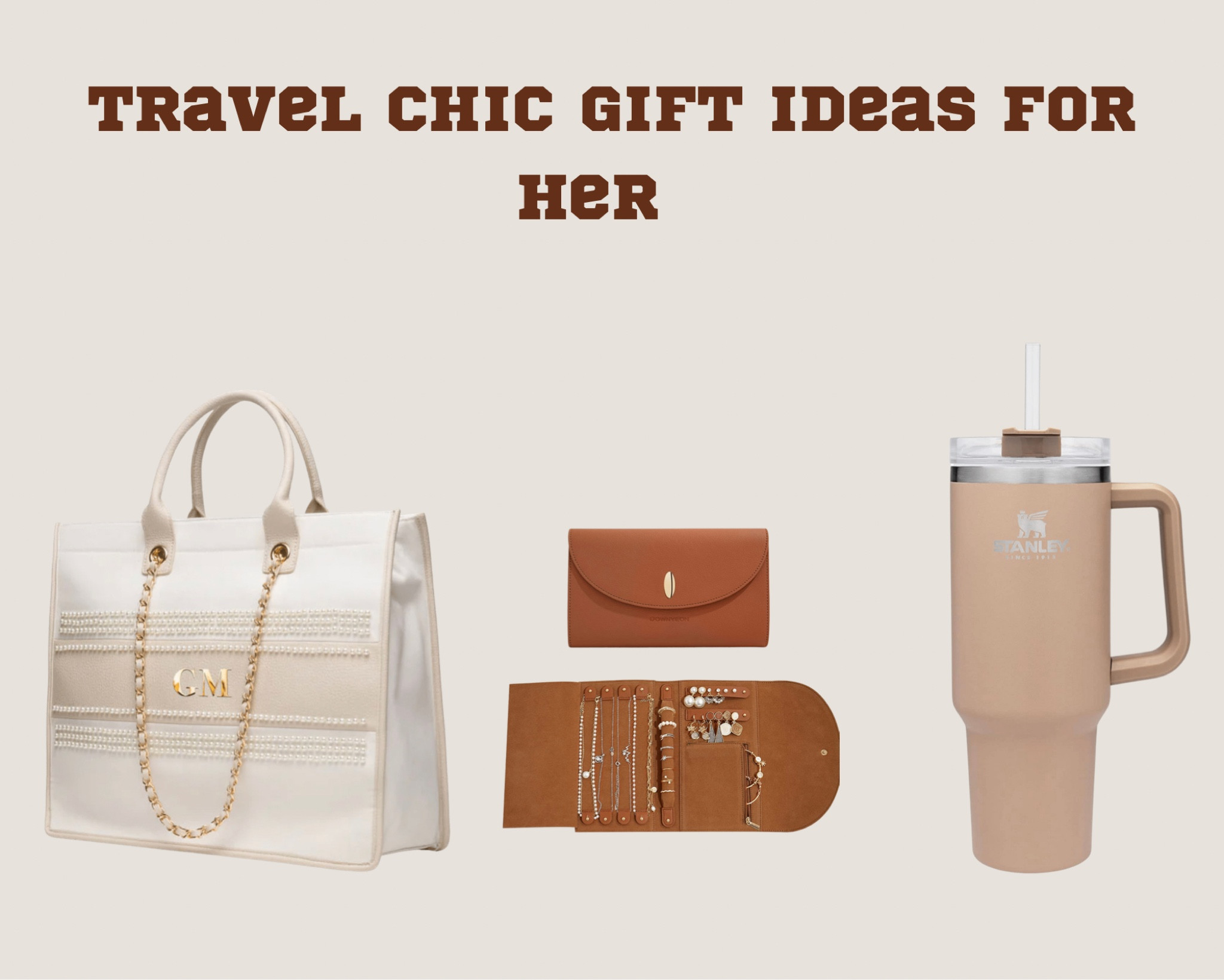 Great gift ideas for the traveling woman! 

#LTKHoliday #LTKtravel #LTKGiftGuide