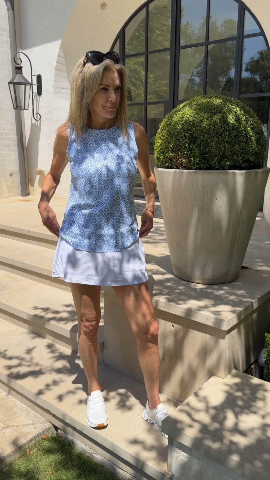 Loving my new IBKUL performance material pieces with uVA/UVB sun protection! Wearing size small in all pieces

#LTKootd #LTKgrwm #LTKOver40