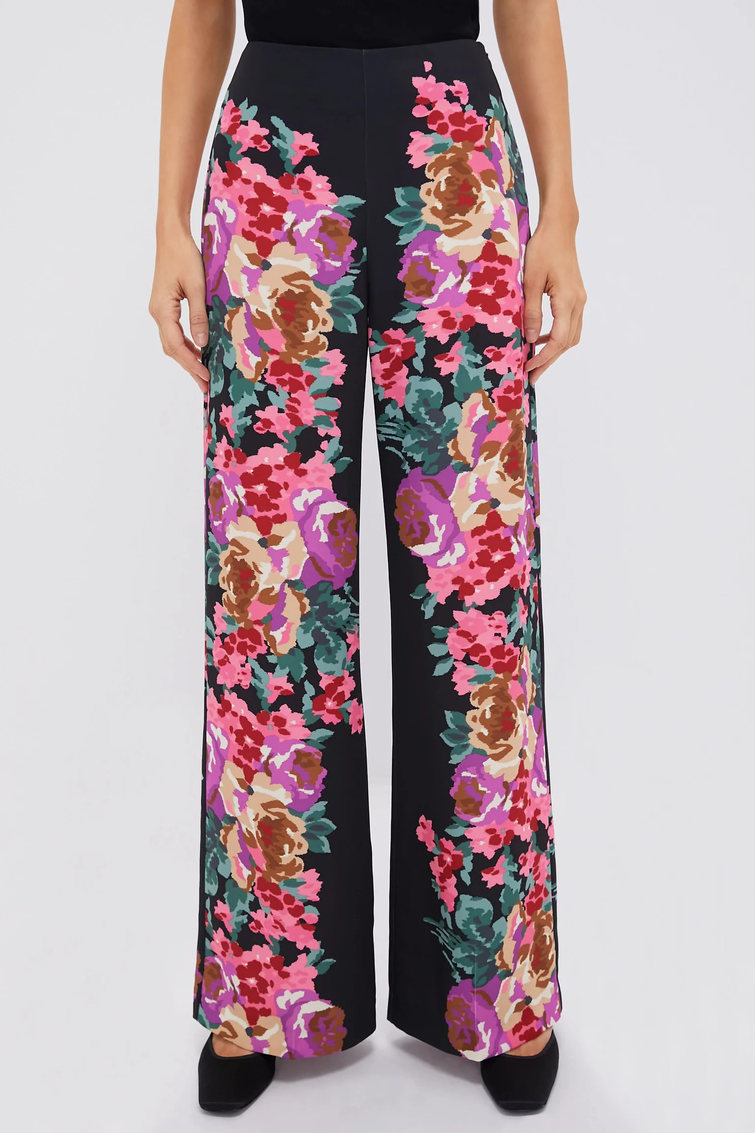 Climbing Roses Drapey Twill Erin Pants | Tuckernuck (US)