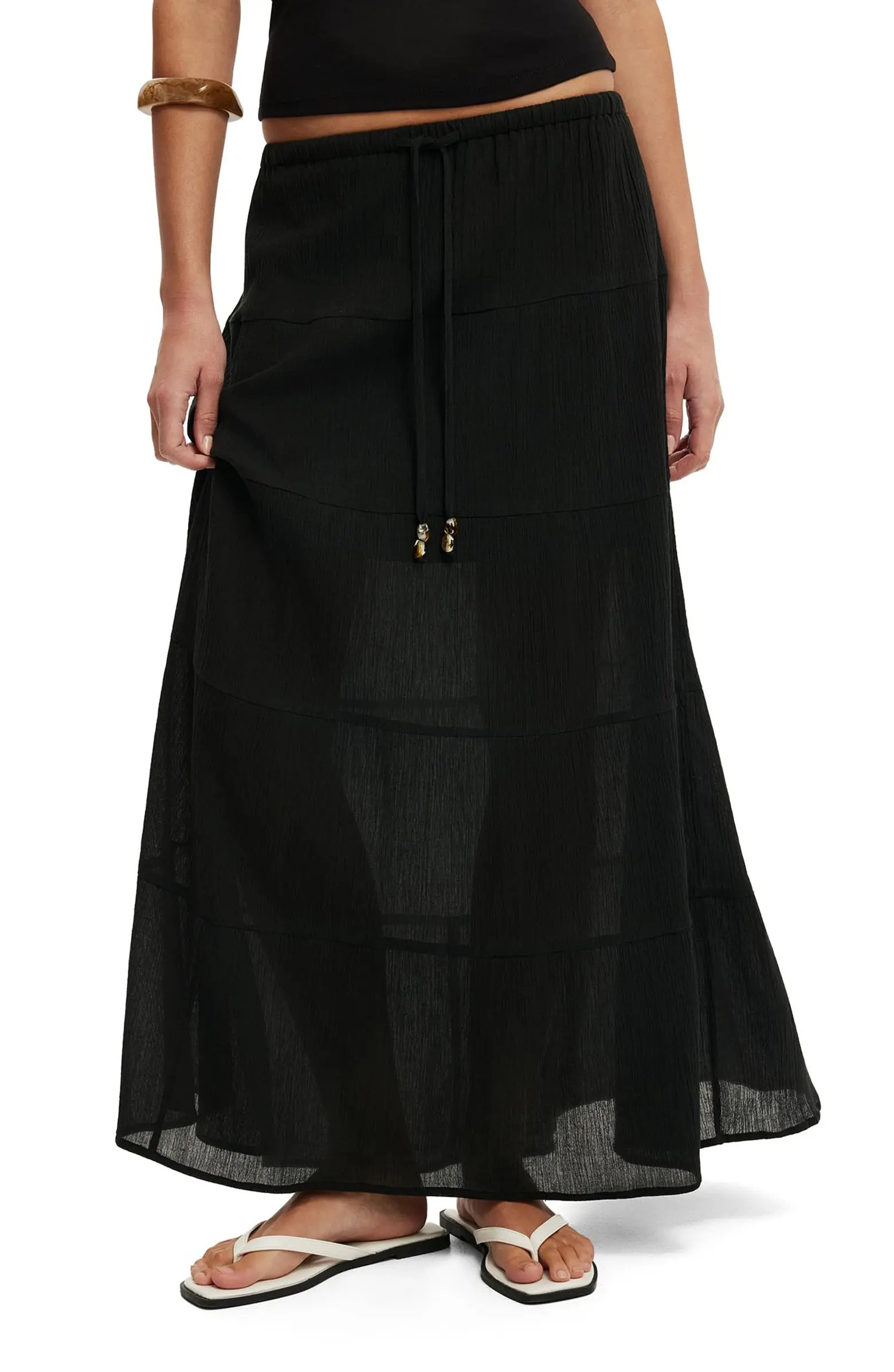 Cotton On Women's Haven Multi Tiered Maxi Skirt | Nordstrom | Nordstrom