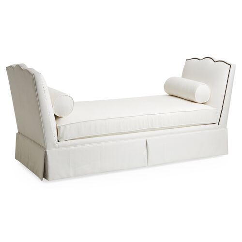 Cheshire Skirted Daybed | One Kings Lane