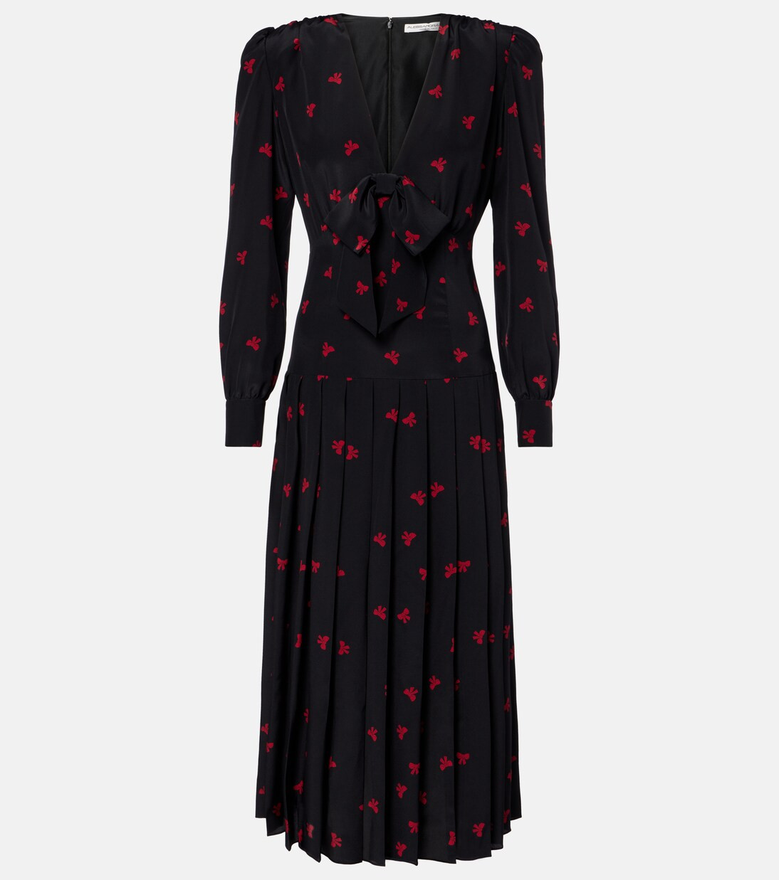 Bedrucktes Midikleid aus Seide | Mytheresa (DACH)