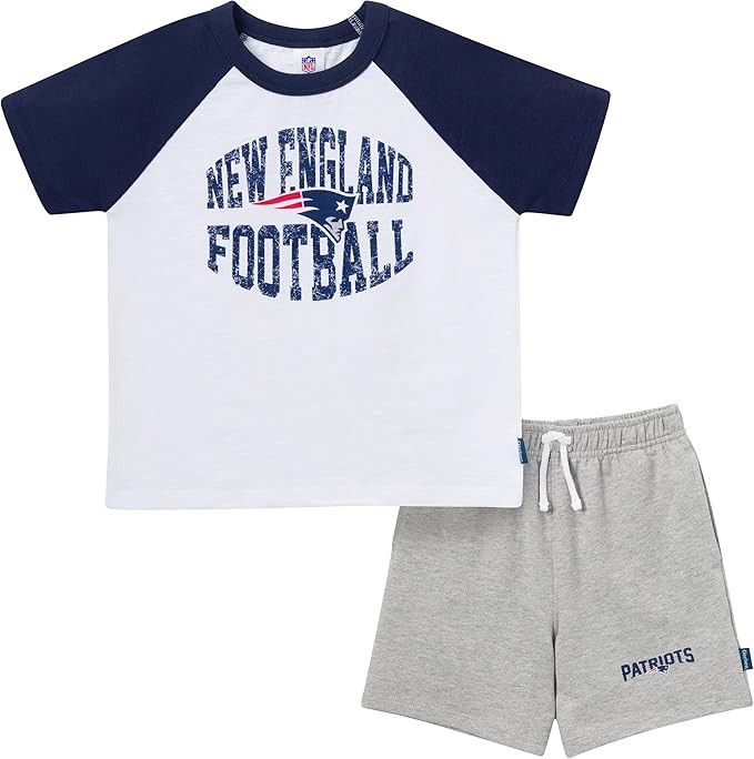 Gerber NFL unisex-baby Nfl Team T-shirt and Shorts Set | Amazon (US)