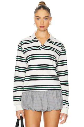 LIONESS Leisure Long Sleeve Top in Ivory Moss from Revolve.com | Revolve Clothing (Global)