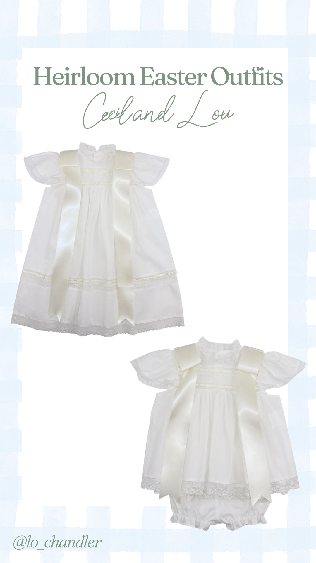 Cecil and Lou has their Heirloom Easter Outfits available for pre order now! These are amazing quality! 

 #LTKSeasonal #LTKFindsUnder100 #LTKKids

 

#LTKSaleAlert #LTKSeasonal #LTKKids