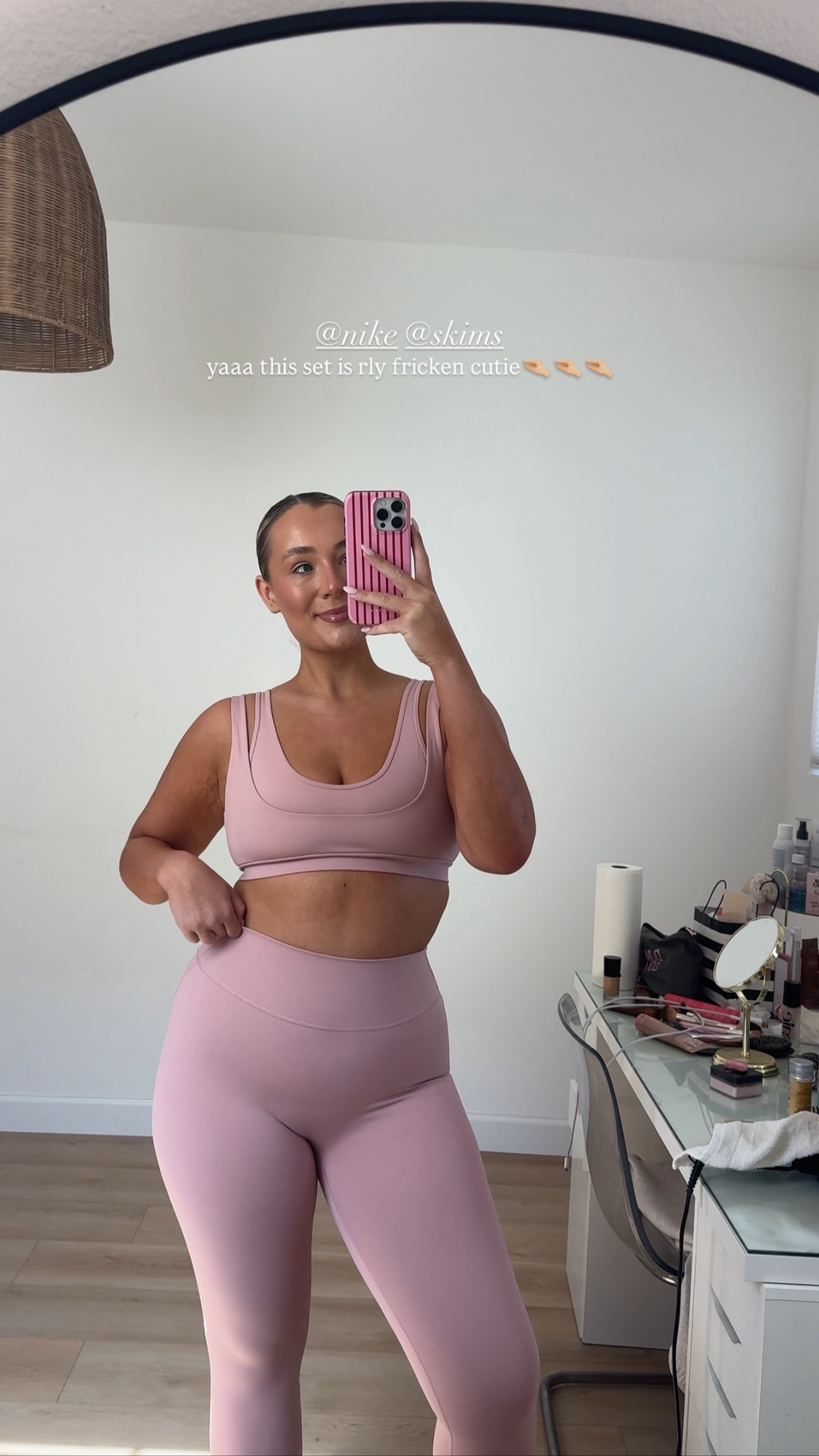 wearing a size large in both! 

#LTKfitnessgoals #LTKMidsize #LTKTall