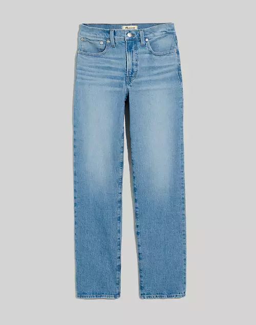 The Mid-Rise Perfect Vintage Straight Jean in Verwood Wash | Madewell