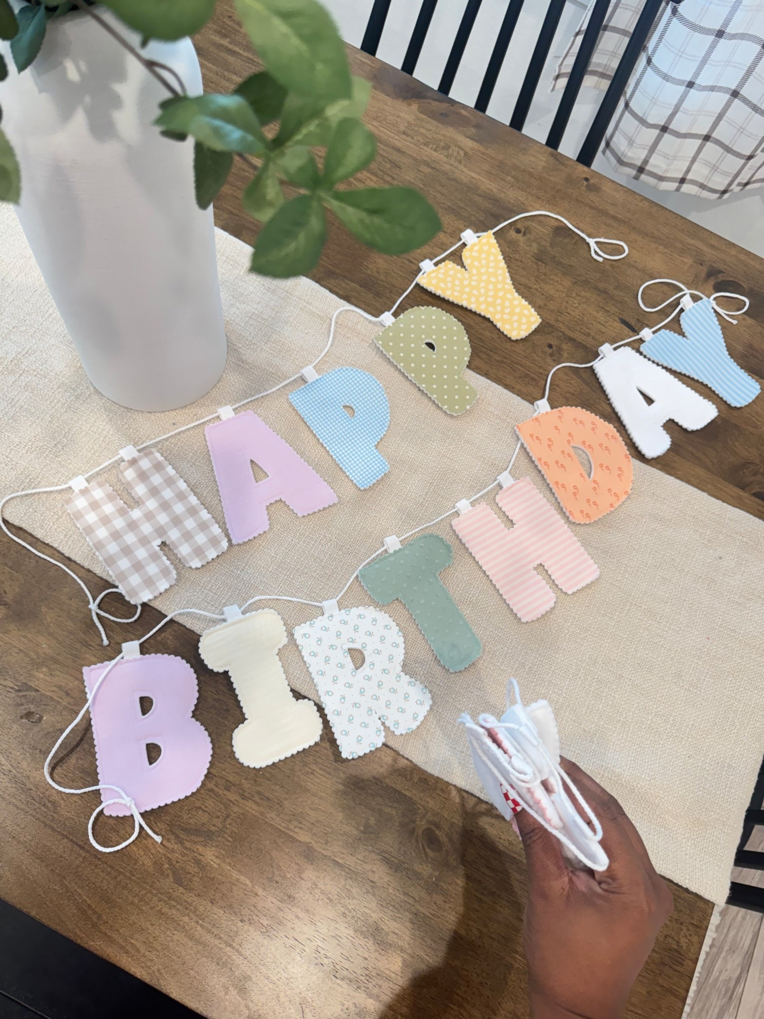 custom name birthday banner! I am in love 