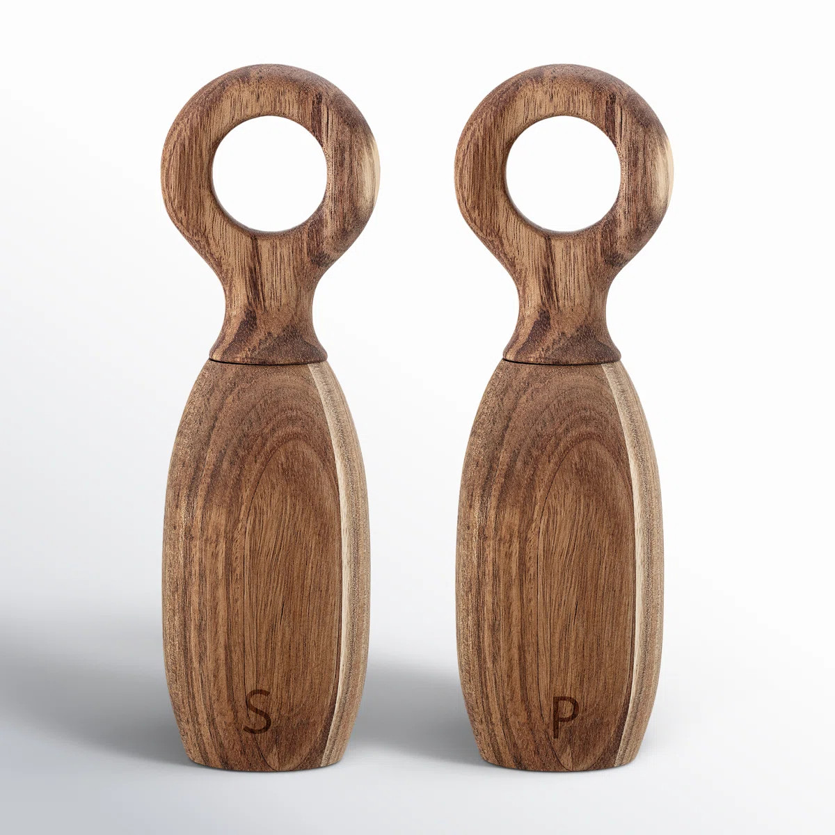 Malaysia Wood Salt & Pepper Mill Set | Joss & Main