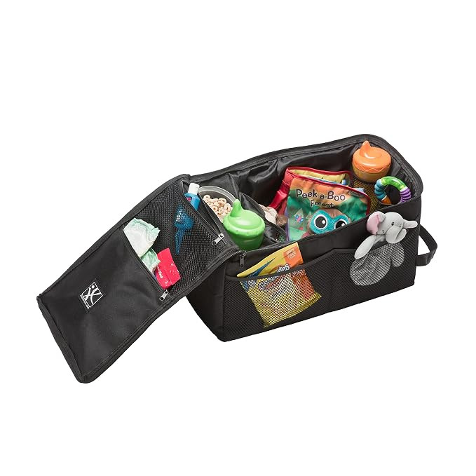 J.L. Childress Backseat Butler Car Seat Organizer - Cup Holders and Storage for Front, Back, Pass... | Amazon (US)