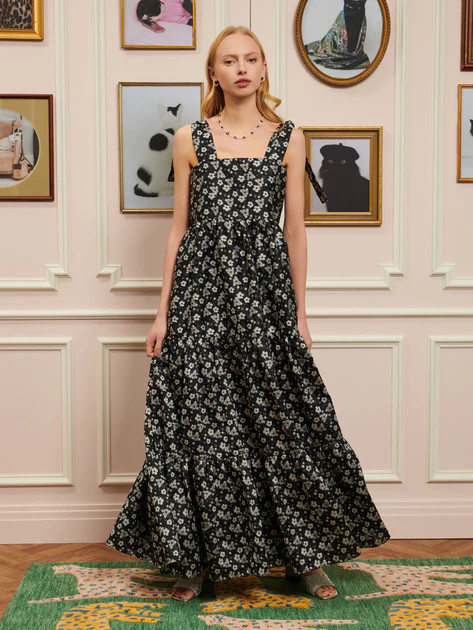 DREAM Rupert Floral Jacquard Maxi Dress | Sister Jane (UK)