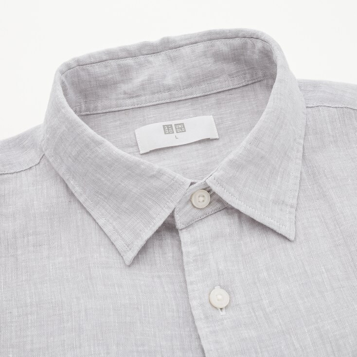 MEN PREMIUM LINEN LONG-SLEEVE SHIRT | UNIQLO (US)