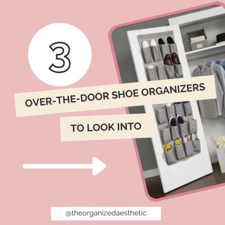 Need to create some extra storage space? Try an over-the-door shoe organizer!

These don’t have to be used just for shoes - they can hold pantry items, stuffed animals, hair products, etc.!

#LTKunder50 #LTKhome #LTKunder100