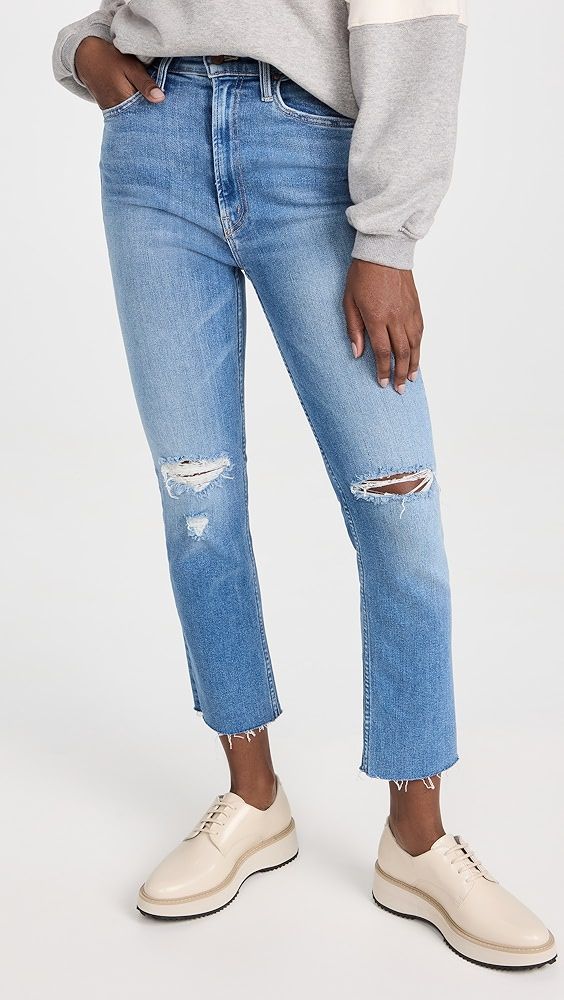 MOTHER Rider Ankle Fray Jeans | Shopbop | Shopbop