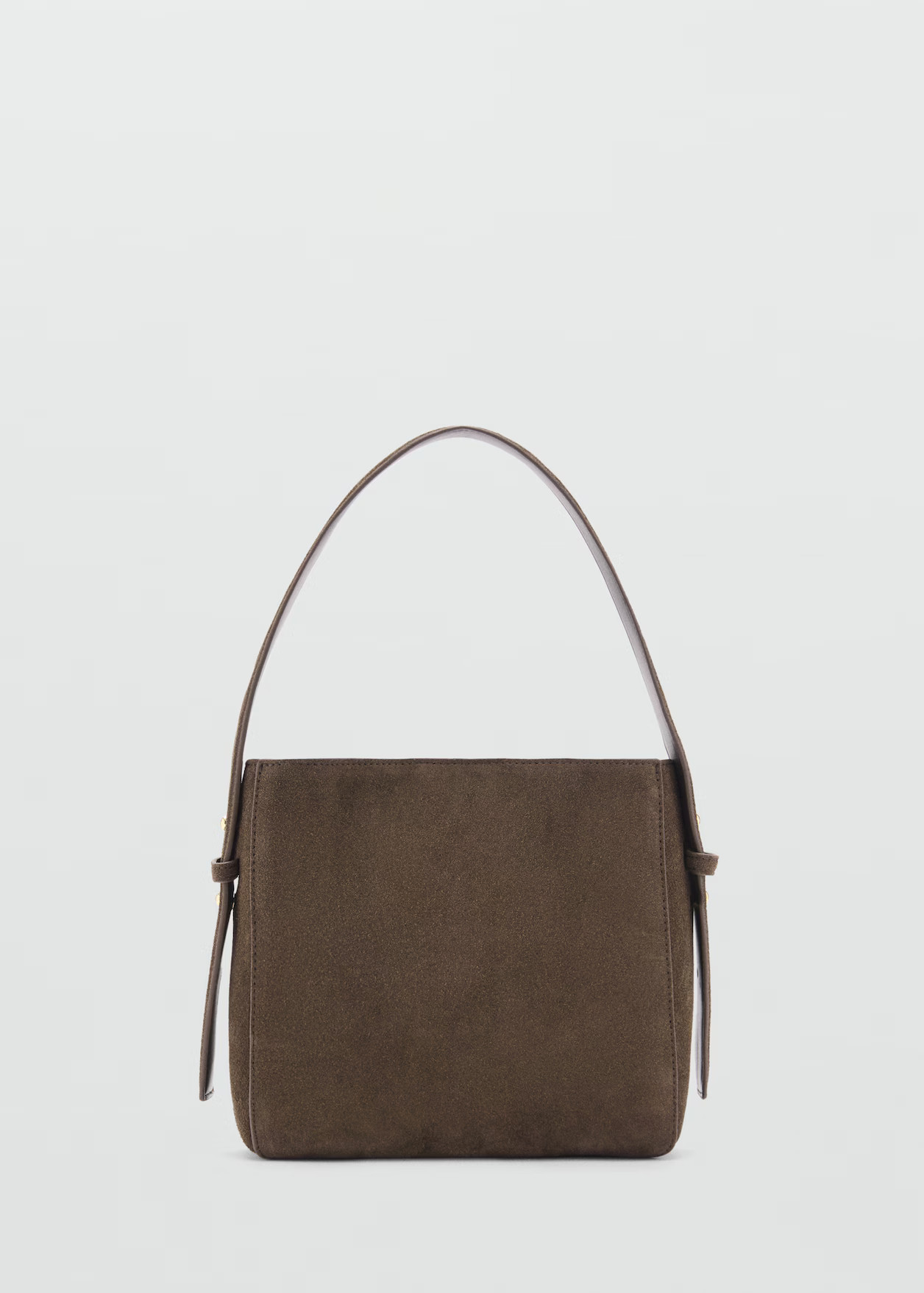 Suede mini shopper bag - Women | MANGO United Kingdom | MANGO (UK)