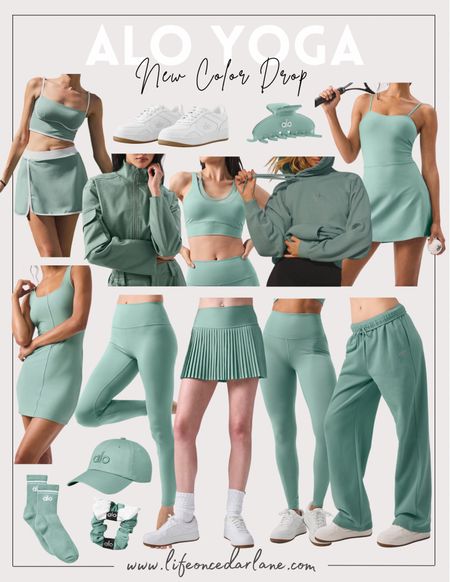 Alo Yoga- check out this new color drop! Loving this botanical green! Lots of great lounge wear and everyday finds and perfect for working out too! 

#leggings #aloyoga #gymclothes


#LTKActive #LTKFitness #LTKStyleTip
