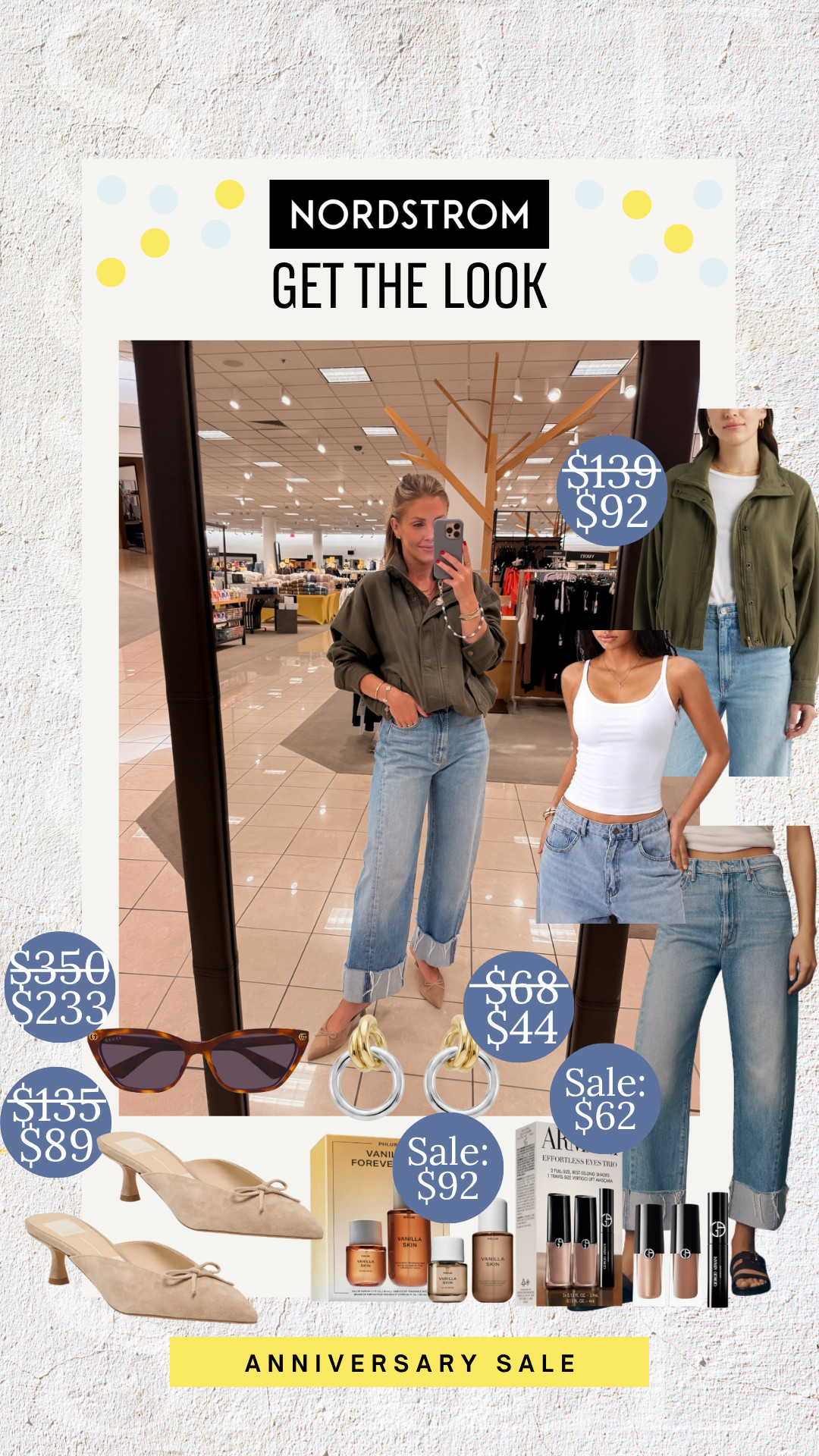 This casual chic Nordstrom Anniversary Sale outfit is packed with versatile staples, from a utility jacket to chic accessories and beauty favorites.

Nordstrom Anniversary Sale, nsale, casual fall outfit, utility jacket outfit, everyday denim style, women's sale finds, neutral wardrobe, effortless chic style, capsule wardrobe inspiration, elevated casual fashion, Nordstrom fashion picks

#LTKOver40 #LTKSaleAlert #LTKPetite