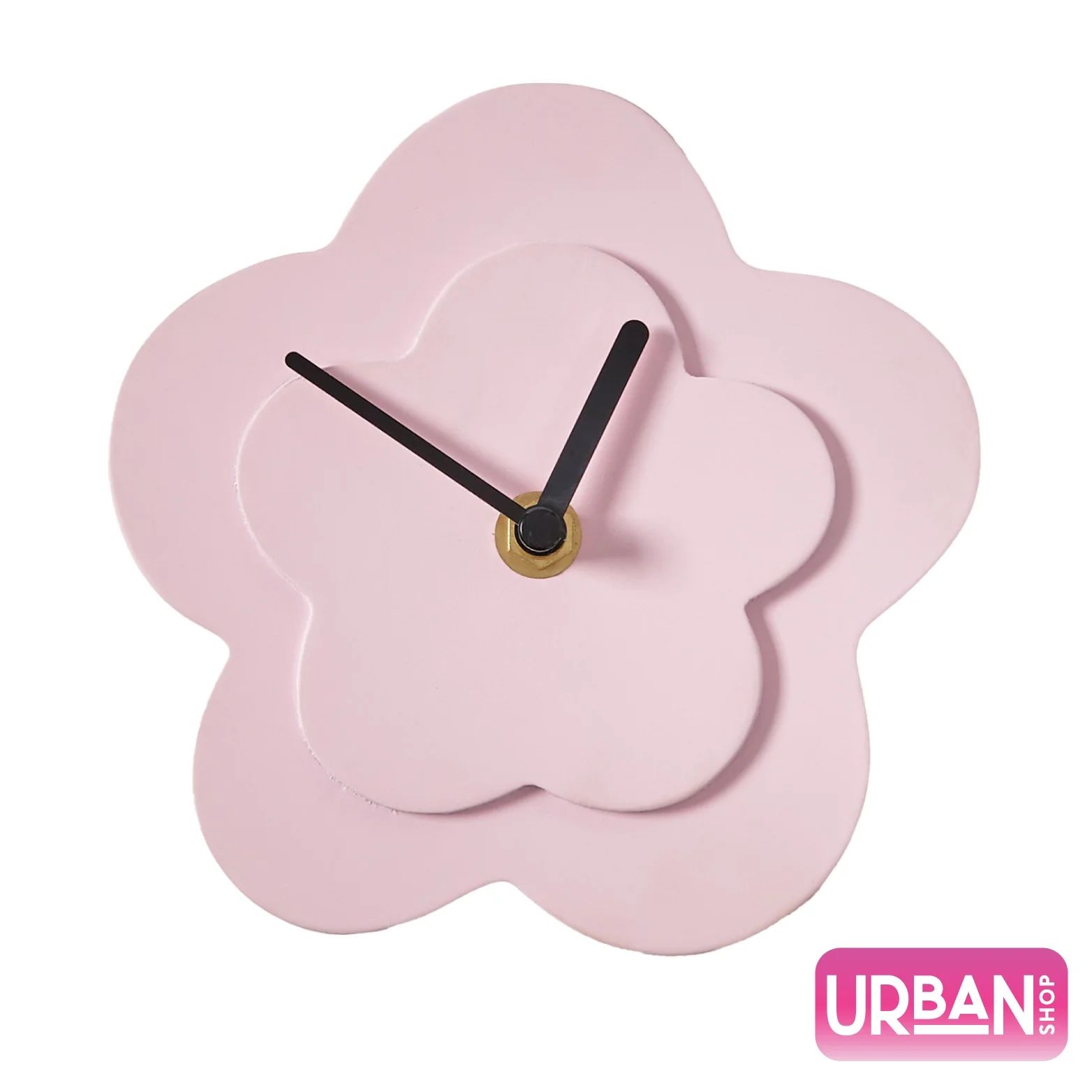 Urban Shop Daisy Figural TableTop Clock, 5.7" H | Walmart (US)