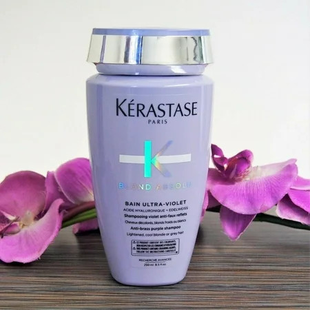 KERASTASE BLOND ABSOLU BAIN ULTRA VIOLET ANTI BRASS PURPLE SHAMPOO 250ml / 8.5oz | Walmart (US)