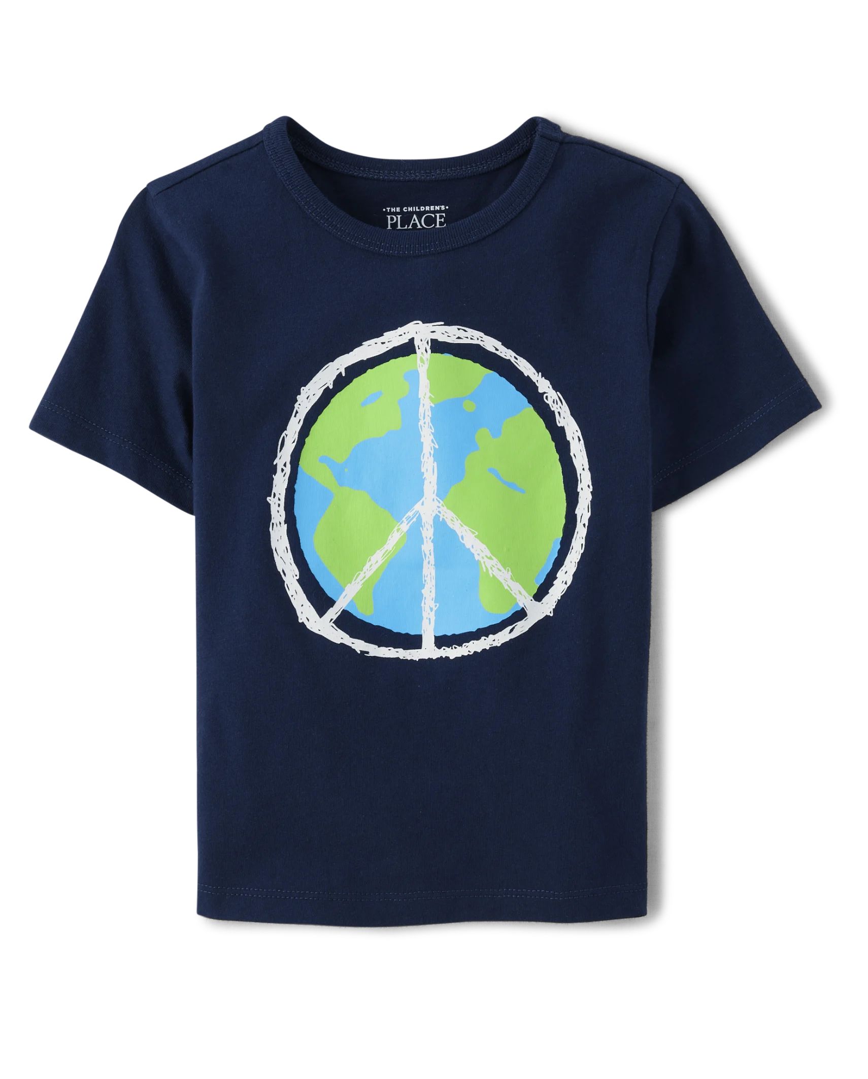 Baby And Toddler Boys Earth Day Graphic Tee - tidal | The Children's Place