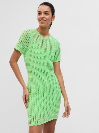Crochet Mini Dress | Gap (US)