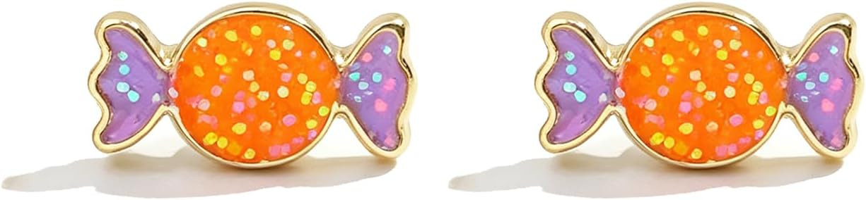 Halloween Stud Earrings for Women Cute Enamel Studs | Amazon (US)