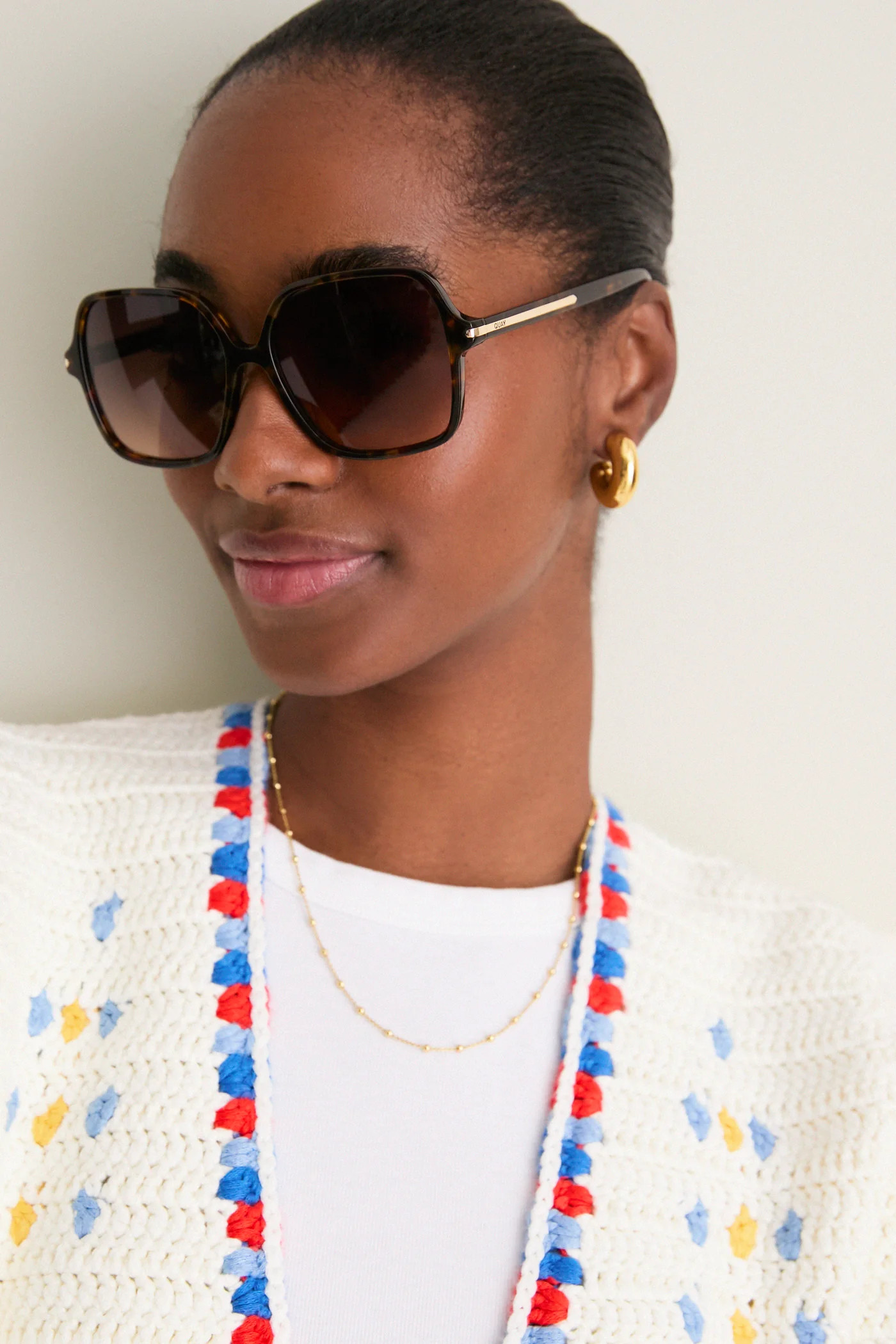 Neutral Tort Press Tour Sunglasses | Tuckernuck (US)