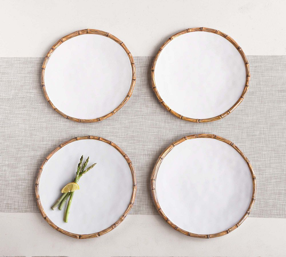 Bamboo Outdoor Melamine Dinnerware Collection | Pottery Barn (US)